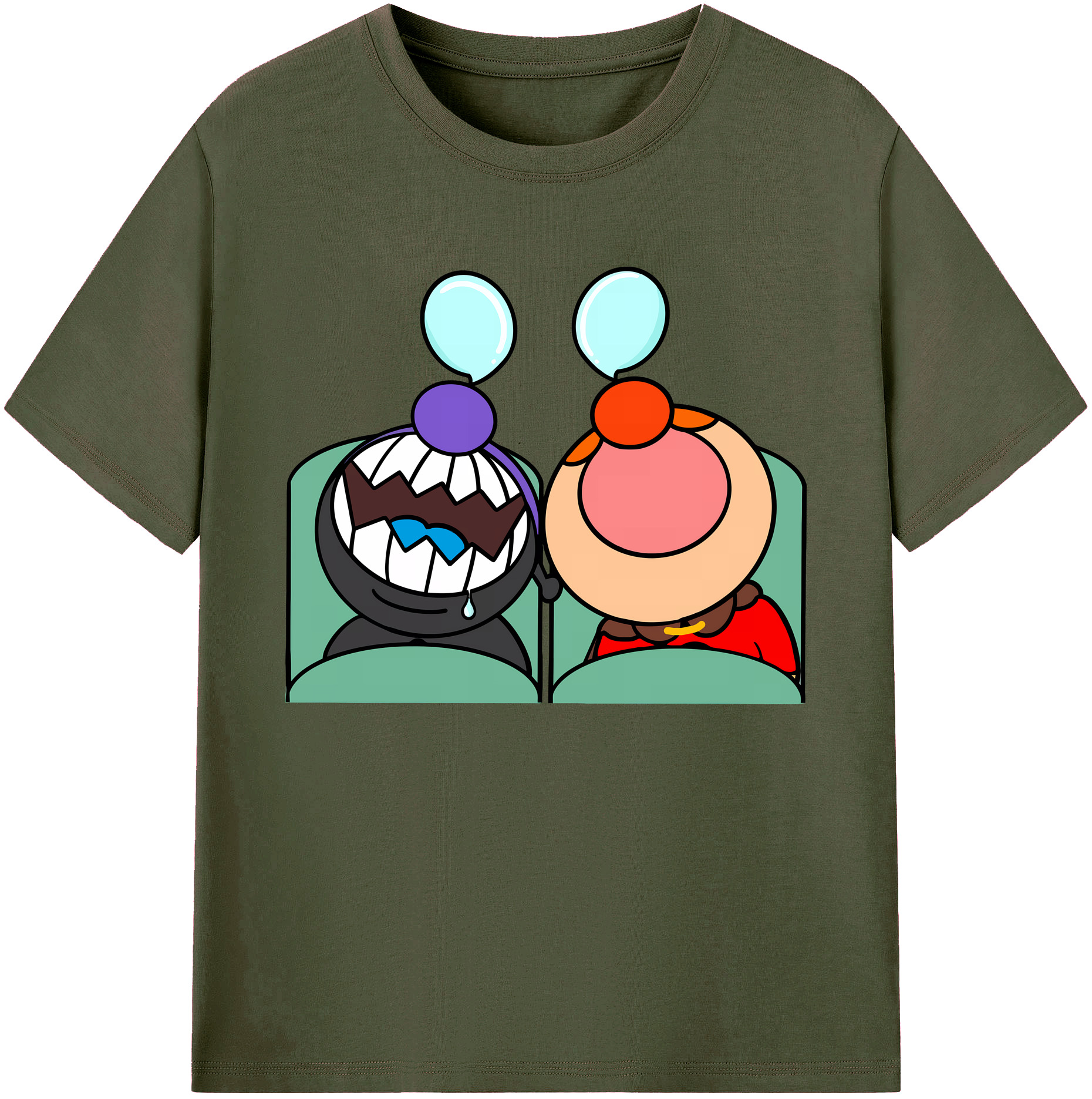 （画像用） アンパンマン Anpanman 綿100％ メンズ半袖Tシャツ｜肌触りやわらか＆通気性